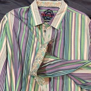 Robert Graham long sleeve button down shirts.